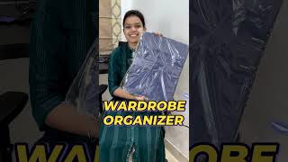 Best Wardrobe Clothes Organizer #telugu #viral #india #homeaccesories #organizer #homeorganer