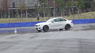 F87 M2 sideways @ BMW GROUP Tokyo Bay