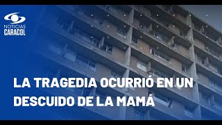 Niña de 4 años murió tras caer de un piso 13 en Medellín