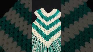 # কুশি কাঁটাই বাচ্চাদের পঞ্চ # Crochet Baby Poncho # Poncho for 3-5 years girls