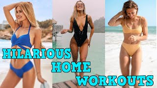 Reviewing More HILARIOUS Home Workouts (Whitney Simmons, Natacha Oceane, Pamela Reif \u0026 MORE)