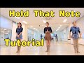 #위례재희라인댄스 남위례역앞 3번출구 (초중급 Tutorial )  Hold That Note Linedance (쉬운 작품 설명)