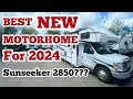 Best NEW Class C Motorhome 2024: Forest River Sunseeker 2850???