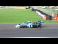 tyrrell p34 6 wheel f1 car on track action hd