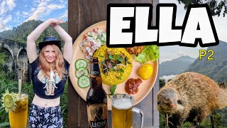 Top FUN Things to do in Ella, Sri Lanka #travel #srilanka #travelvlog #food