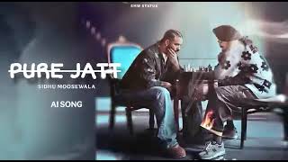 PURE JATT (OFFICIAL SONG) SIDHU MOOSEWALA | AI LEATEST NEW PUNJABI SONG 2025