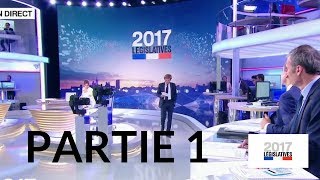 Second tour des élections législatives – 18 juin 2017 (France 2) – Partie 1