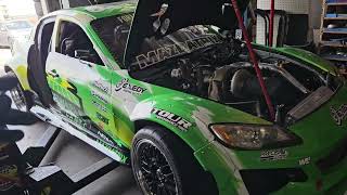 Getting Ready for Formula Drift Road Atlanta - KMR - 3 Rotor RX8 - Maintenance and Setup