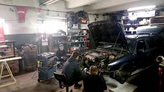 VR6 removal timelapse
