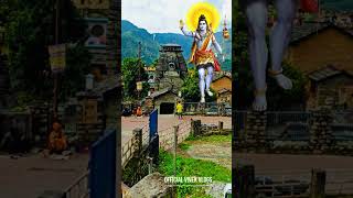 Kedarnath || केदारनाथ मैं ख़ुद भोला बह। गया गंगा मैं #mahadev #kedarnath #bholenath