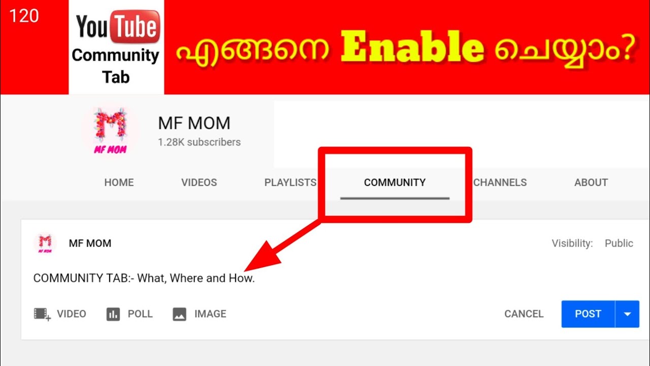 How To Enable Community Tab How To Request For Community Tab How To
