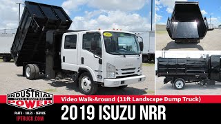 Isuzu Dump Truck | Isuzu NRR Crew Cab Landscape Truck