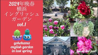 【2024年晩春 横浜イングリッシュガーデンvol.1】yokohama english garden in last spring