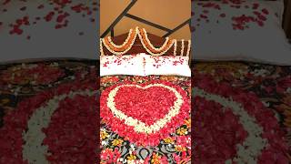 First night room decorations 🌷Tamil 🌷7092590212 #firstnight #decoration #shortsfeed #shorts