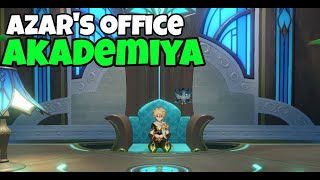 How to get to Azar Office in Sumeru Akademiya | Genshin Impact