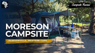 Moreson River Campsites, Rawsonville  | Campsite Review