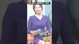 아나운서 생방도중 아슬아슬 실수15