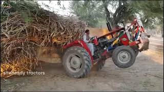 Tractor Stunts Video | Biggest & Long Stunts Tractor Video | MF 260 Tractor