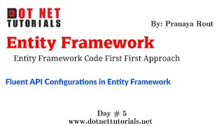 Fluent API Configurations in Entity Framework