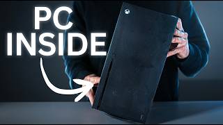 I Built a PC Inside an Xbox Series X… And the Disc Drive Still Works