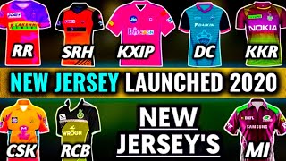 IPL 2020: All Teams Final Jerseys | CSK DC KKR KXIP MI RCB RR SRH | IPL Team New Jersey | CricPlanet
