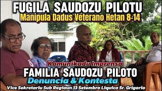 Polemika Lista Veterano Familia Saudozu Pilotu Fakar Sai Vice-Sec Sub Regiaun Liquiça Manipula Dadus