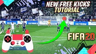 FIFA 20 NEW FREE KICKS TUTORIAL - HOW TO SCORE WITH THE NEW FREE KICK SYSTEM