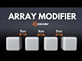 Learn Array Modifier in Blender!