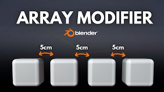 Learn Array Modifier in Blender!