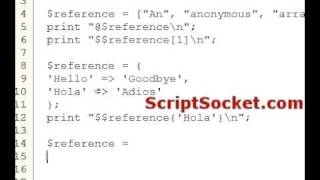 Perl Tutorial 80 - Anonymous Arrays, Hashes & Subroutines