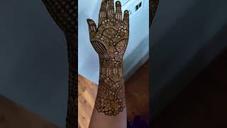 Heavy floral bridal henna #viralhenna #henna #viral #trending #pakistanihenna #shorts