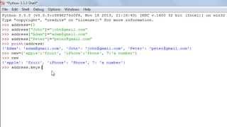 Python Programming Tutorial - 7: Dictionaries