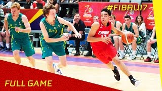 Australia v Canada - Full Game - 2016 FIBA U17 World Championship