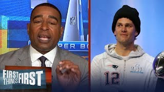 Cris Carter reacts to Jonathan Kraft's comments about Tom Brady retiring | FIRST THINGS FIRST