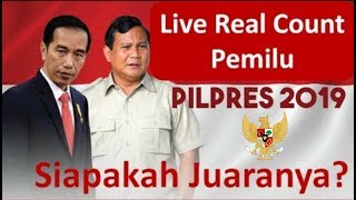 [LIVE] Siapakah Jawaranya !! Update Real Count Terbaru KPU 10 Mei 2019