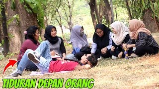 TIDURAN DITENGAH-TENGAH ORANG NGUMPUL #2