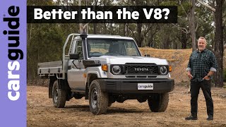 Toyota LandCruiser 70 Series 2024 review: New 2.8L auto Workmate cab chassis tested in off-road test
