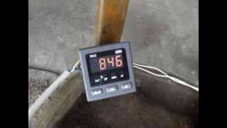 Testing heat treatment stove @ 840C° degrees / walk around