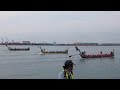 那覇ハーリー start of one of the naha dragon boat races