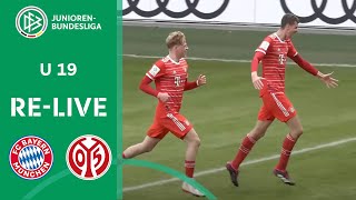 FC Bayern München vs. Mainz 05 | U 19 Junioren-Bundesliga 22/23 | 13. Runde