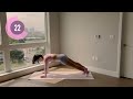 day 11 1 month at home pilates plan 15min hourglass full body pilates madeleineabeid