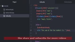 Error Handling Php when calculating two numbers in php-PHP PROGRAMMING