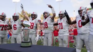 *NEW* Oregon ducks vs ohio state Buckeyes ( Rose Bowl Quarterfinal Simulation )