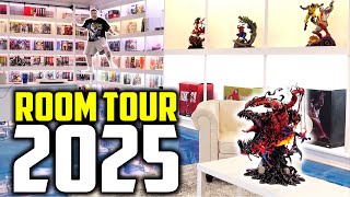 Room Tour 2025 | House Update | Game Room 🎮 | Statue Display | Comic Book Omnibus Library 📚