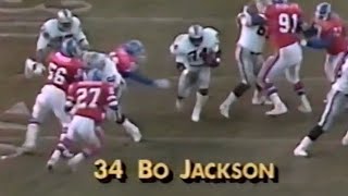 Bo Jackson Vs Steve Atwater 🔥 PHYSICAL Matchup! 🤬 Raiders Vs Broncos 1990