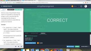 StringsRearrangement - Codefights - Python