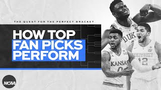 These are the most popular bracket picks — and how they performed