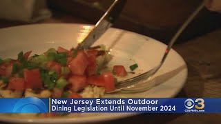 New Jersey Extends Outdoor Dining Legislation Until November 2024
