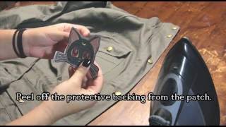 How To Apply An Iron On Patch