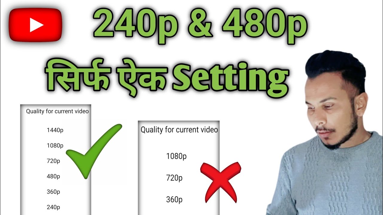 Youtube Video Quality Problem || 240p 480p Not Showing || YOUTUBE ...